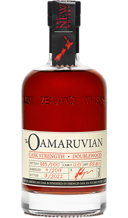 NZ Whisky Co Oamaruvian 500ml Cask Strength DoubleWood