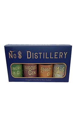 No 8 Distillery Gin Giftpack 4 x 50ml