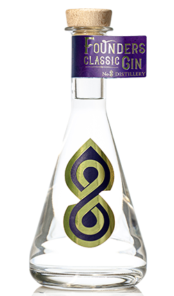 No 8 Distillery Founders Classic Dry Gin 44% 700ml