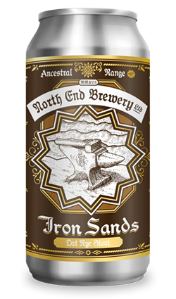 North End Iron Sands Oat Rye Stout 440ml