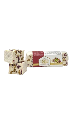 Nougat Log Cherry/Cranberry/Pistachio 150g