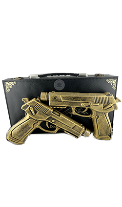 Oceano Azul Anejo Tequila Double Trouble Pistol 2 x 200ml