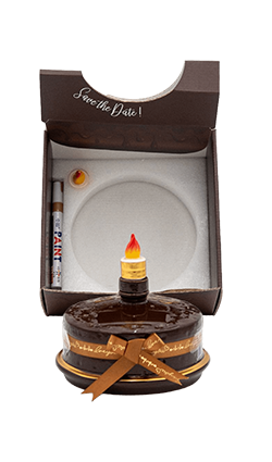 Oceano Azul Anejo Tequila Round Chocolate Cake 750ml