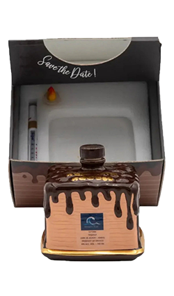 Oceano Azul Anejo Tequila Square Chocolate Cake 750ml
