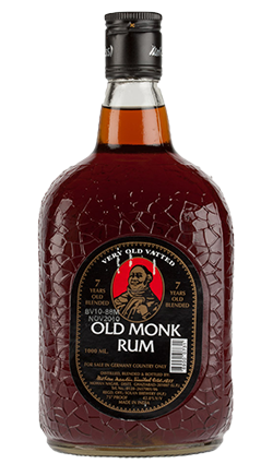 DAMAGED Old Monk Rum 7YO Blended Rum 750ml