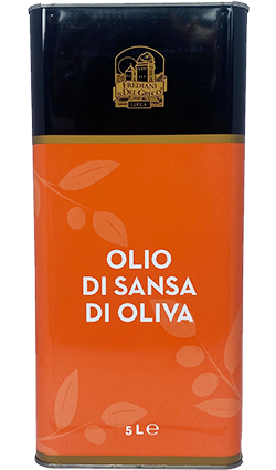 Olive Pomace Oil Frediani Del Greco Tin 5 Ltr