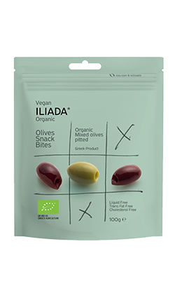 Organic Mixed Olives Pitted 100g (BB Sept 2026)