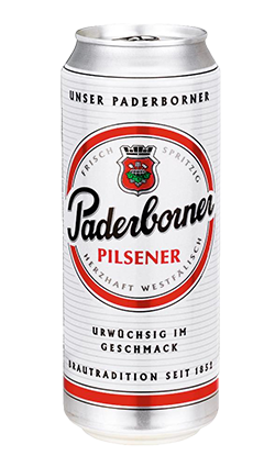 DAMAGED Paderborner Pilsner 500ml Can