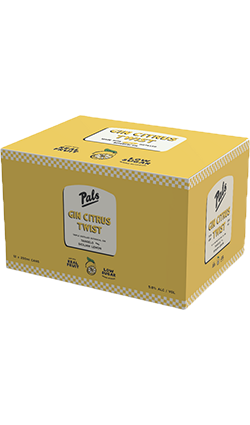 Pals Gin Citrus Twist 250ml 12pk Cans