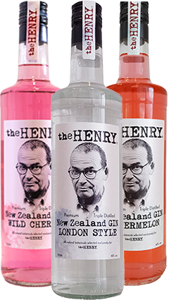 The Henry Gin triple pack - London Dry, Watermelon & Wild Cherry
