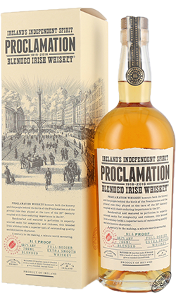 Proclamation Irish Whiskey 700ml