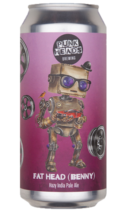 Punk Heads Fat Head (Benny) Hazy IPA 440ml