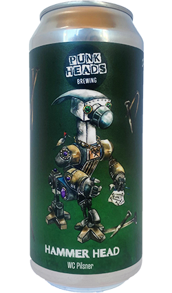 Punk Heads Hammer Head WC Pilsner 440ml