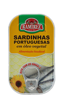 Ramirez Sardines in vegetable oil 125g