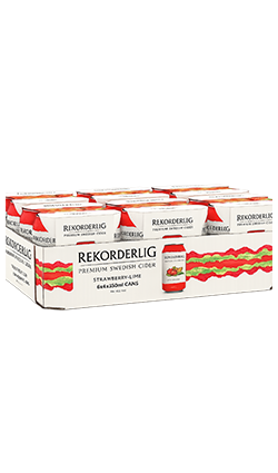 Rekorderlig Strawberry & Lime 330ml 24PACK CANS (due end Sept)