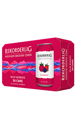 Rekorderlig Wildberries 330ml 24PACK CANS