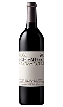 Ridge Three Valleys Zinfandel 2023