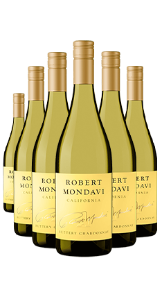 Robert Mondavi CALIFORNIA Buttery Chardonnay SIX PACK 2024 750ml