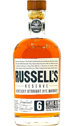 Russell's Reserve 6YO Straight Rye Whisky 750ml