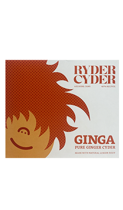 Ryder Cyder Ginga Low Carb 6pk Cans