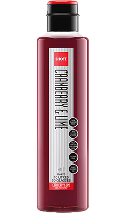 SHOTT Cranberry & Lime 1000ml