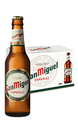 San Miguel Pilsner Especial BOTTLES 24 PACK 330ml