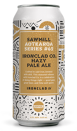 Sawmill AS #65 Ironclad Co Hazy Pale Ale 5.5% 440ml