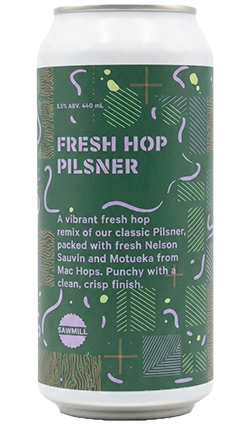 Sawmill Fresh Hop Pilsner 5.5% 440ml