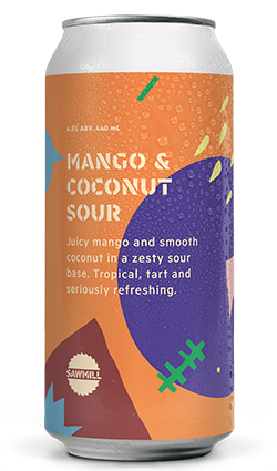 Sawmill Mango & Coconut Sour 440ml