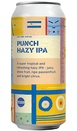 Sawmill Punch Hazy IPA 6.5% 440ml