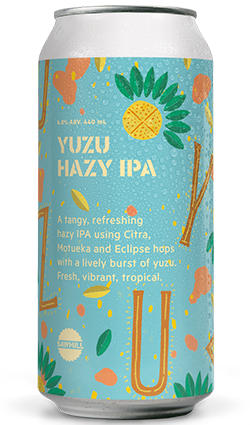 Sawmill Yuzu Hazy IPA 440ml