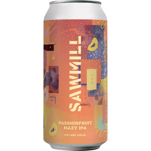 Sawmill Passionfruit Hazy IPA 440ml Can