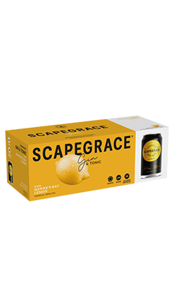Scapegrace Gin & Tonic & Lemon 330ml 10pk
