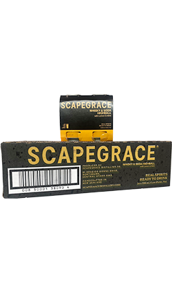 Scapegrace Whisky Lemon Mint 330ml 6 x 4pk (BB 08/07/2025)