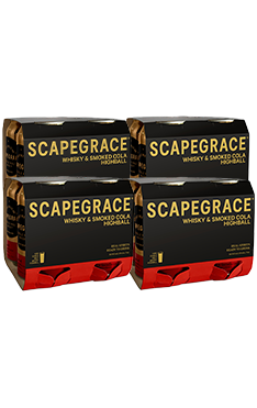 Scapegrace Whisky & Smoked Cola 330ml 24pk (BB 06/07/2025)