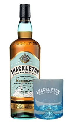Shackleton Blended Scotch Whisky 700ml with glass