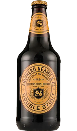 DAMAGED Shepherd Neame Double Stout 500ml BB 03/26