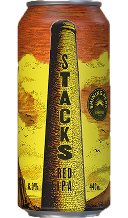 Shining Peak Stacks Red IPA 440ml Can