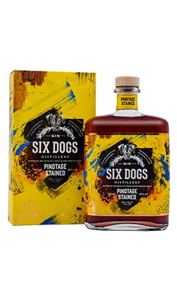 Six Dogs Pinotage Stained 700ml