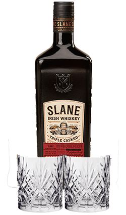 Slane Irish Whiskey 700ml with Glass pack