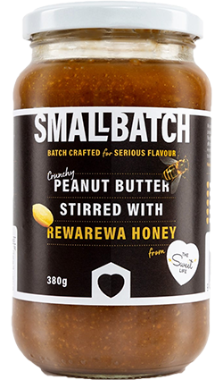 Small Batch Honey Peanut Butter 380g