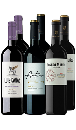 Spanish Red Mixed Six Pack (wines retail for $105)