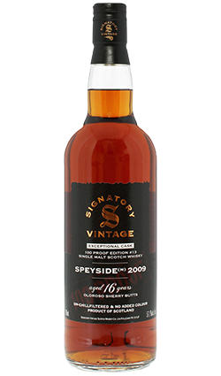 Speyside (M) 'Signatory' 100 Proof 16YO 57.1%
