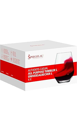 Spiegelau Authentis Casual Stemless Tumbler 460ml 4pk (L)