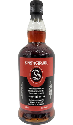 BALLOT Springbank 10YO 'Fino Sherry Cask Matured' 55% 700ml
