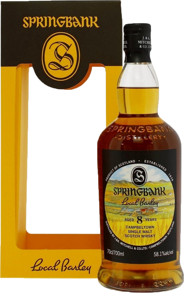 BALLOT Springbank Local Barley 8YO 58.1% 700ml