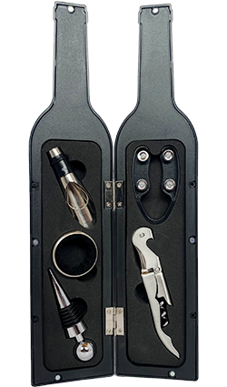 Stainless Steel Wine Bottle Opener 5pcs Set Giftbox