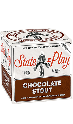 State of Play Non Alc Chocolate Stout 330ml 4pk
