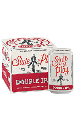 State of Play Non Alc Double IPA 330ml 4pk