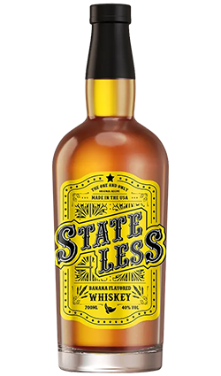 Stateless Banana Flavored Whisky 700ml (yellow)